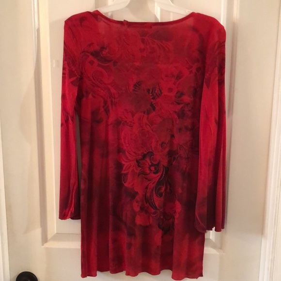 Gorgeous Beaded🥳HP🥳Flowered Top - Picture 5 of 7